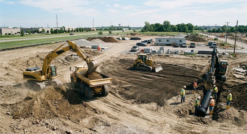 Commercial Land Preparation in Gwinnett County, GA