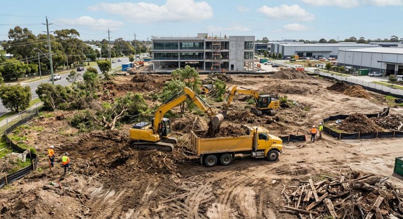 Commercial Property Clearing in Gwinnett County, GA