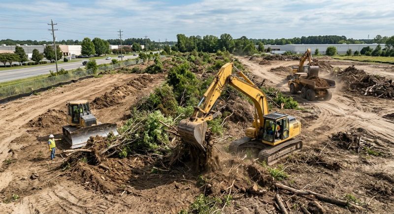 Commercial Property Clearing in Cumming, GA