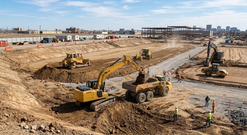 Commercial Site Preparation in Atlanta, GA