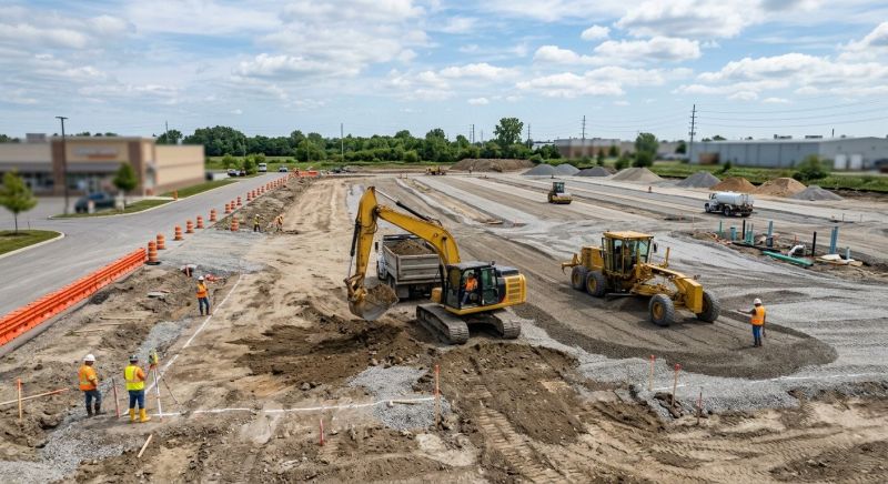 Commercial Site Preparation in Marietta, GA