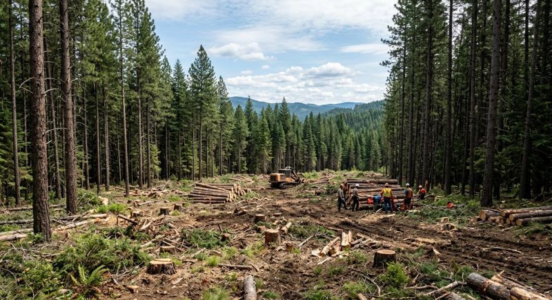 Forestry Clearing in Utah County, UT