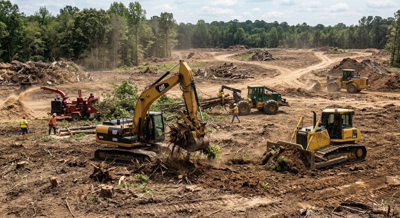 Site Clearing Service in Cumming, GA