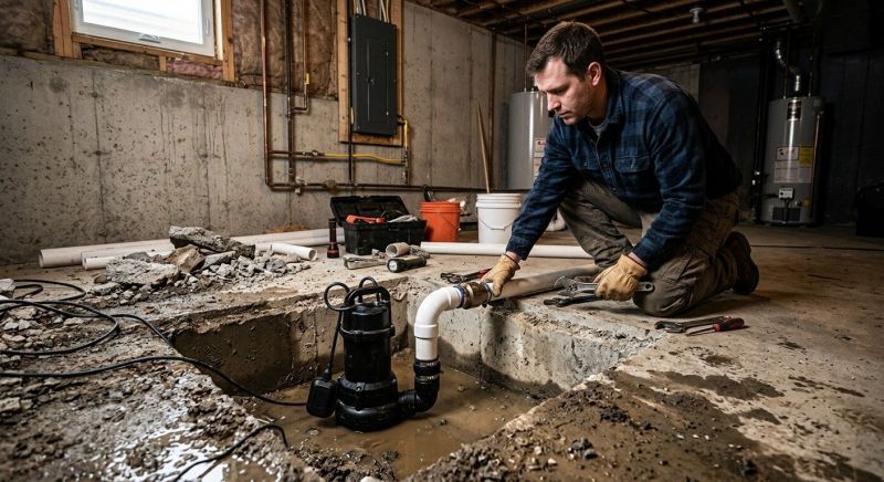 Sump Pump Plumbing in Framingham, MA