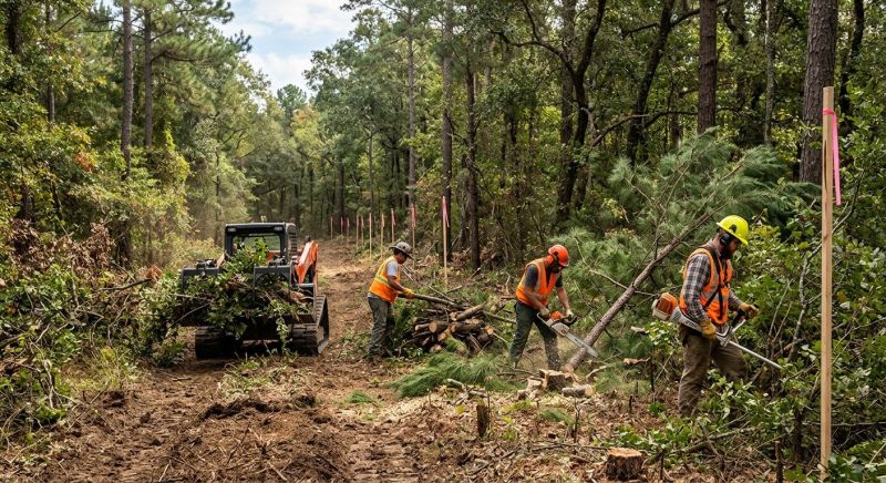 Trees Clearing in Utah County, UT